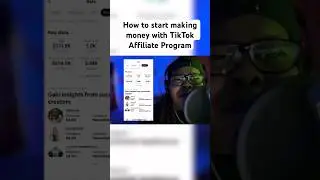 How to start TikTok affiliate marketing how it works ##tiktokaffiliate #monetizetiktok #makemoney