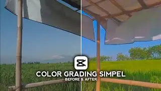 TUTORIAL COLOR GRADING CINEMATIC SIMPEL || CUMA 1 MENIT!! || TUTORIAL CAPCUT