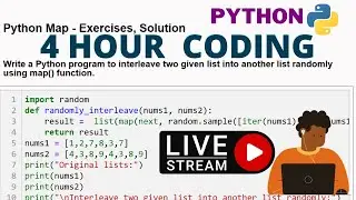 Python For Beginners | function | Lambda | Map |  Python Exercises  #stream  #education  #python