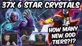 37x 6 STAR CRYSTAL OPENING - DUSTING OFF THE WHALE ACCOUNT WITH NEW??? - Marvel Contest of Champions