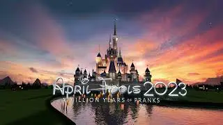 Walt Disney Pictures logo (April Fools Day edition; updated 2023 version)