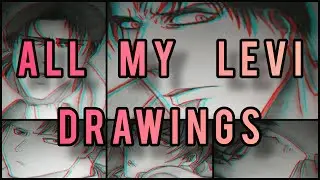 LEVI drawing ( Attack on Titan) | Black and White |