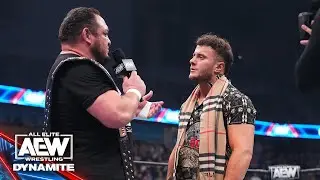 What did AEW World Champion MJF have to say to ROH TV Champ Samoa Joe? | 9/6/23 AEW Dynamite