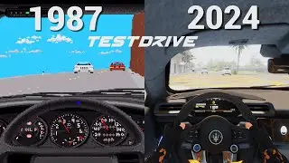 Evolution & History Test Drive Games + Spin Off (1987 - 2024) [4K]