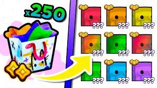 Opening 250 *NEW* Graffiti Gifts in Pet Simulator 99!