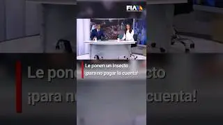 Clientes ponen una cucaracha en su plato para no pagar la cuenta en Guadalajara, Jalisco. 🚨