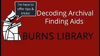 Decoding Archival Finding Aids