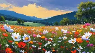 Beautiful music + scenery pictures video