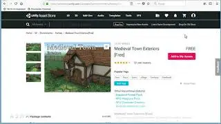 Новый Asset store Unity: загружаем локацию