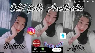 TUTORIAL EDIT FOTO AESTHETIC ✨||Alaa-alaaa @vevennihyn