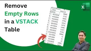 Remove Empty Rows in VSTACK Result using FILTER Function