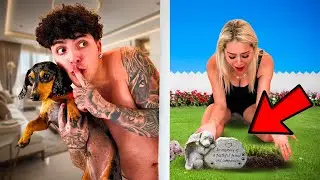 SCAR ATE WEENIE PRANK ON BRITNEY!!