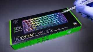 Razer Huntsman Mini V3 Pro Keyboard Unboxing - ASMR