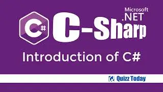 Introduction of C-Sharp