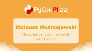 Mateusz Modrzejewski - Music information retrieval with Python 