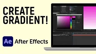 How to Add Gradient to a Layer in Adobe After Effects