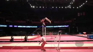 TERAMOTO Asuka (JPN) - 2015 Artistic Worlds - Qualifications Uneven Bars