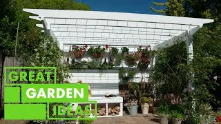 Pretty Pergola | GARDEN | Great Home Ideas