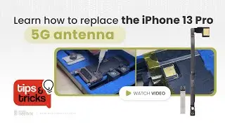 📱 iPhone 13 Pro 5G Antenna Repair -  (Tips and Tricks #32)