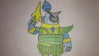 Как нарисовать Страж Рико из Brawl Stars / How to draw Guard Rico 