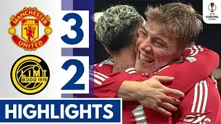 🔴Manchester United vs Bodø/Glimt (3-2) Extended HIGHLIGHTS || UEFA EUROPA LEAGUE!