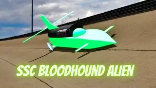 SSC Bloodhound Alien Engine - TEST - Special Stage Route X