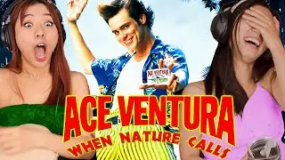 Foreign Girls React | Ace Ventura: When Nature Calls | First Time Watch