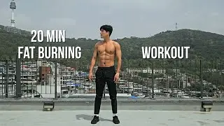 20 Minute Fat Burning Workout No Equipment | Beginners | 집에서 20분 지방 연소 전신 운동 | 초급자