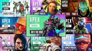 Apex Legends All Cinematic Launch Trailers Season 1-21 | HD