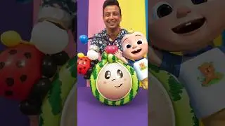 FUN CoComelon 🎈 Balloon Craft! DIY CoComelon! #balloon #shorts