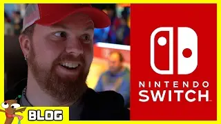 Psychostick Go to Nintendo Switch Event to Play Zelda Breath of Wild and Milk #nintendoswitch