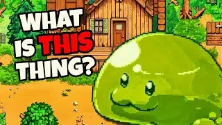 Ambushed by a Slime Monster in Stardew Valley!