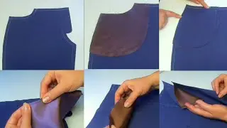 Карман в женских брюках с отрезным бочком. Просто для тонких тканей.