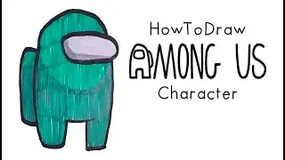 How to Draw Among Us Characters (Step-by-Step) 🌌✏️