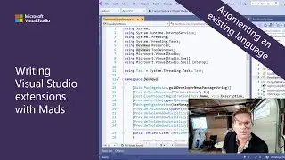 Writing Visual Studio Extensions with Mads - Augmenting an existing language service