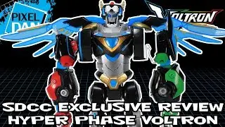 Hyper Phase Voltron SDCC 2018 Exclusive Playmates Toys Video Review