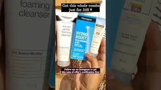 Nykaa Haul | #nykaahaul #nykaasale #neutrogenahydroboost #neutrogena #neutrogenasunscreen #viral