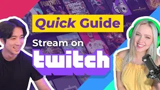 How to STREAM ON TWITCH - Live Streaming Beginner's Guide