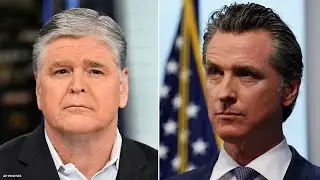 CA Gov. Newsom spars with Fox News Hannity over Biden, immigration, economy