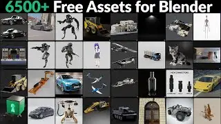 Blender Secrets - Over 6000 free assets and an Asset Browser in Blenderkit