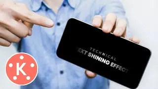 Shining Text Effect | Shining Text Effect In Kinemaster | Shining Text Animation Effects