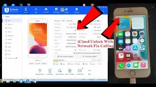 iPhone 6,6s iCloud Bypass with Network | Unlock Activation lock iphone 100% Calling fix