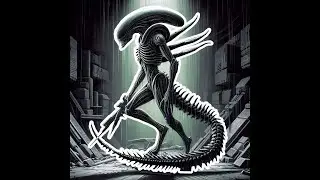 Queen Alien Xenomorph W