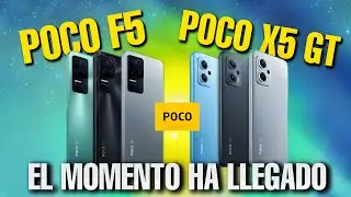 POCO X5 GT y F5 Ya en CAMINO 🤯 Lo Sabemos TODO