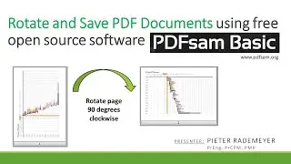 How to rotate and save a PDF documents for FREE