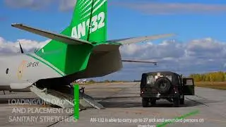 Demonstration of transport abilities of the  An-132D