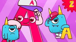 Do you like monster alphabets? Yes I do! ABC song nursery rhymes for kids l ZooZooSong!
