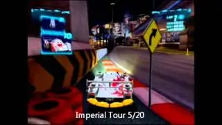 Cars 2 Master Tracker Trophy - All 20 Spy Points Pick-ups