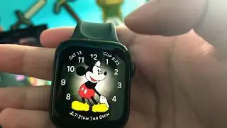 Mickey Mouse Face On Apple Watch