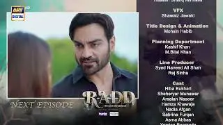 Radd Episode 28 | Teaser | Sheheryar Munawar | Hiba Bukhari | ARY Digital